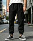 Mivanity Men's Cotton and Linen Casual Breathable Pants