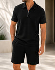 Mivanity Men's Lightweight T-Shirt Shorts Sets