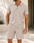 Mivanity Men's Lightweight T-Shirt Shorts Sets