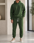 Mivanity Men's Loose-Fit Sportswear Hoodie Pants 2-Piece Sets
