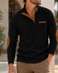 Mivanity Men's Plaid Jacquard Jackets