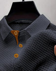 Mivanity Men's Summer Waffle Polo