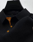 Mivanity Men's Summer Waffle Polo