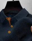 Mivanity Men's Summer Waffle Polo