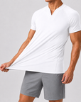 Mivanity Men’s Ultra-Stretch V-Neck Performance T-Shirt