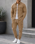 Mivanity Smart Casual Cargo 2-Piece Sets