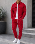 Mivanity Smart Casual Cargo 2-Piece Sets