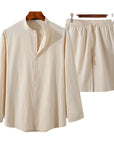 Mivanity Solid Shirt Shorts Sets