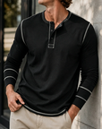Mivanity Stylish Soft Everyday Henley Shirt