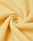 Mivanity Textured Waffle Polo-Soft Summer Lapel Collar Shirts