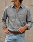 Mivanity Men's Classic Fit Comfort Shirt