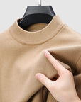 Men's Basic Bottom Cashmere Sweater