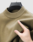 Men's Basic Bottom Cashmere Sweater