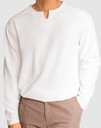 Gentleman's Simple V-Neck Cotton T-Shirt