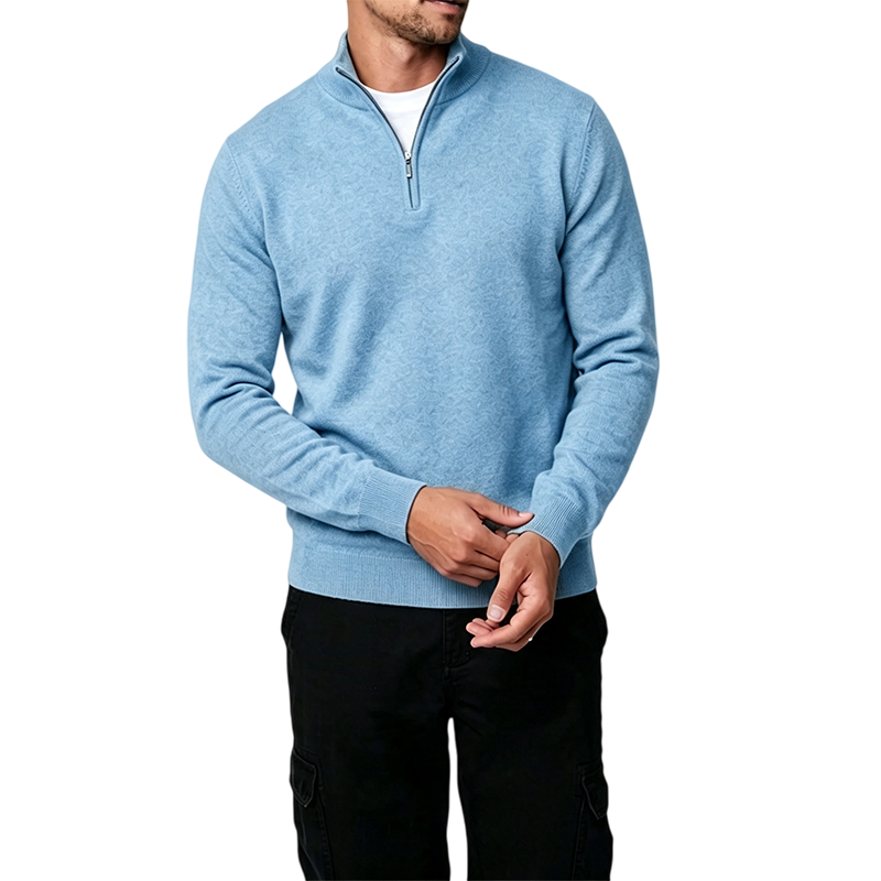 Mivantiy All-Terrain Adaptive Casual Zip-Lined Polo Shirt