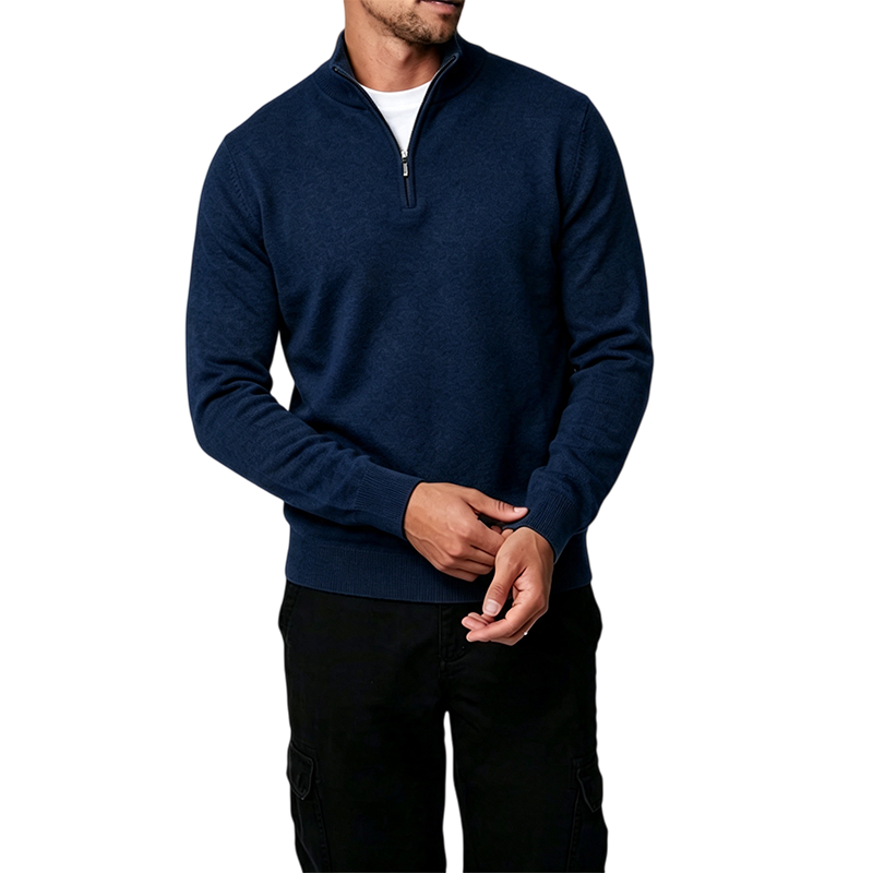 Mivantiy All-Terrain Adaptive Casual Zip-Lined Polo Shirt