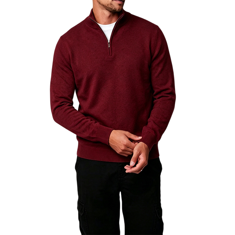 Mivantiy All-Terrain Adaptive Casual Zip-Lined Polo Shirt