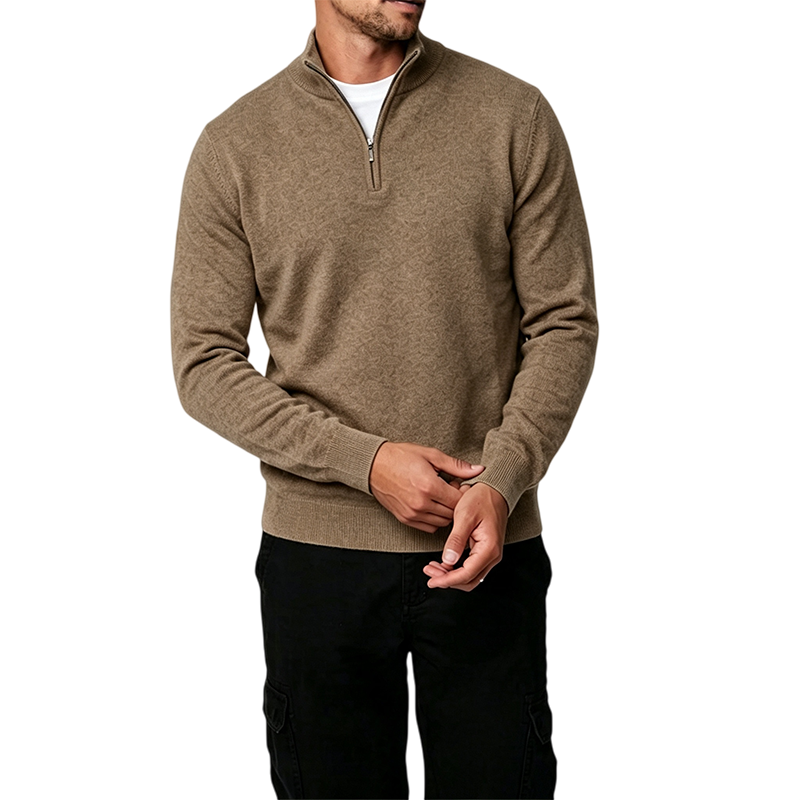 Mivantiy All-Terrain Adaptive Casual Zip-Lined Polo Shirt