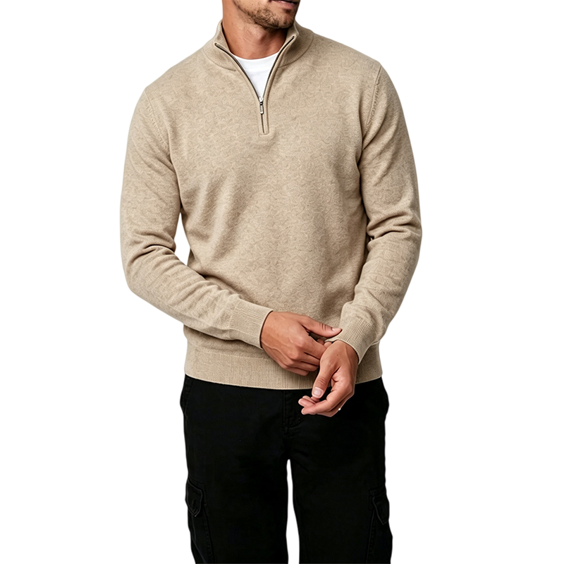 Mivantiy All-Terrain Adaptive Casual Zip-Lined Polo Shirt