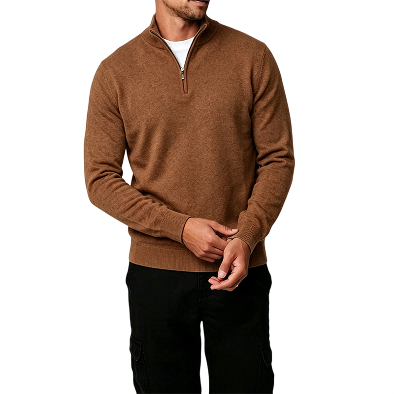 Mivantiy All-Terrain Adaptive Casual Zip-Lined Polo Shirt