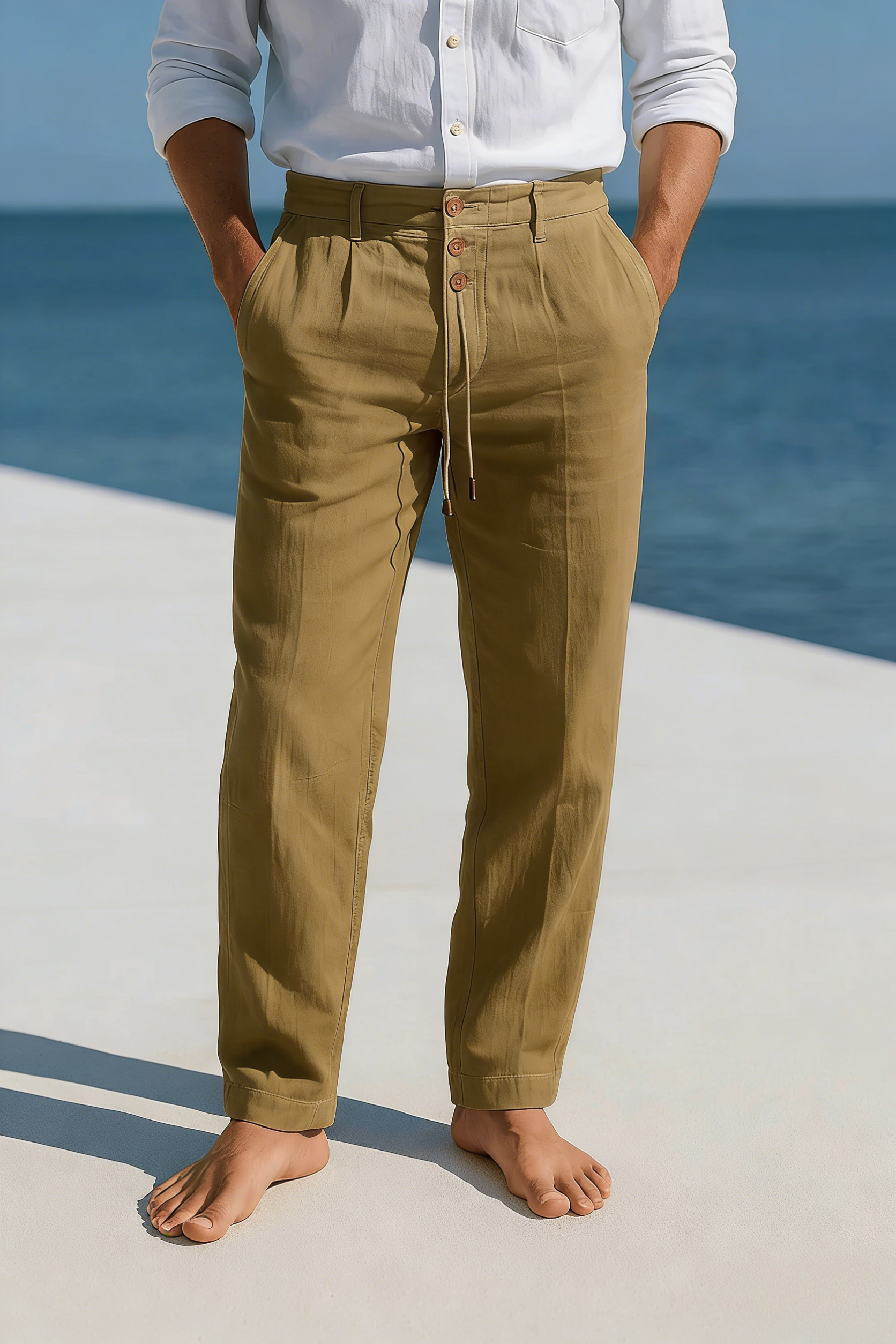 Men's Casual Linen Pants