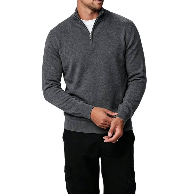 Mivantiy All-Terrain Adaptive Casual Zip-Lined Polo Shirt