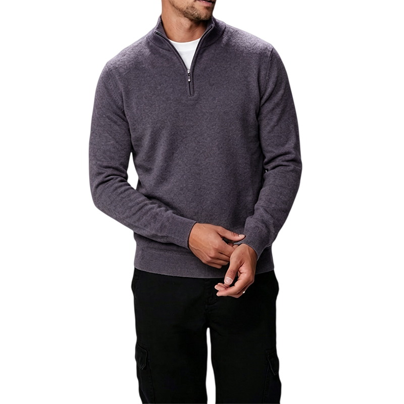 Mivantiy All-Terrain Adaptive Casual Zip-Lined Polo Shirt