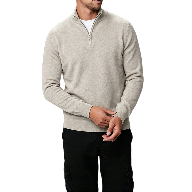 Mivantiy All-Terrain Adaptive Casual Zip-Lined Polo Shirt