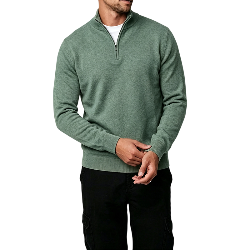Mivantiy All-Terrain Adaptive Casual Zip-Lined Polo Shirt
