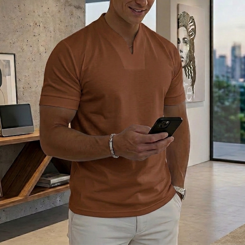Men's Ever-Cool Mint Sorbet Cicada-Wing Polo