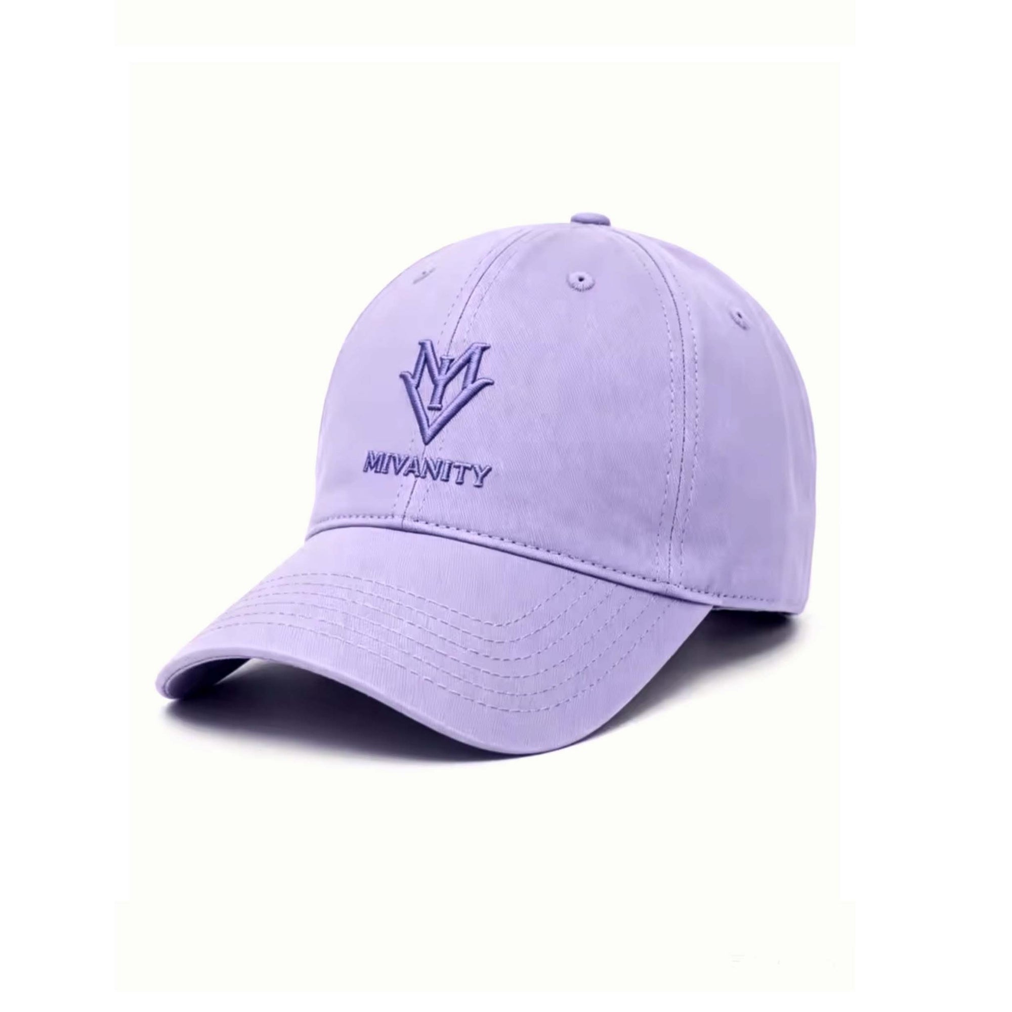 MIVANITY Cotton Embroidered Curved Brim Baseball Caps