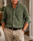 Mivanity Savior Men's Daily Classic Washed Shirt