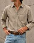 Mivanity Men's Classic Fit Comfort Shirt