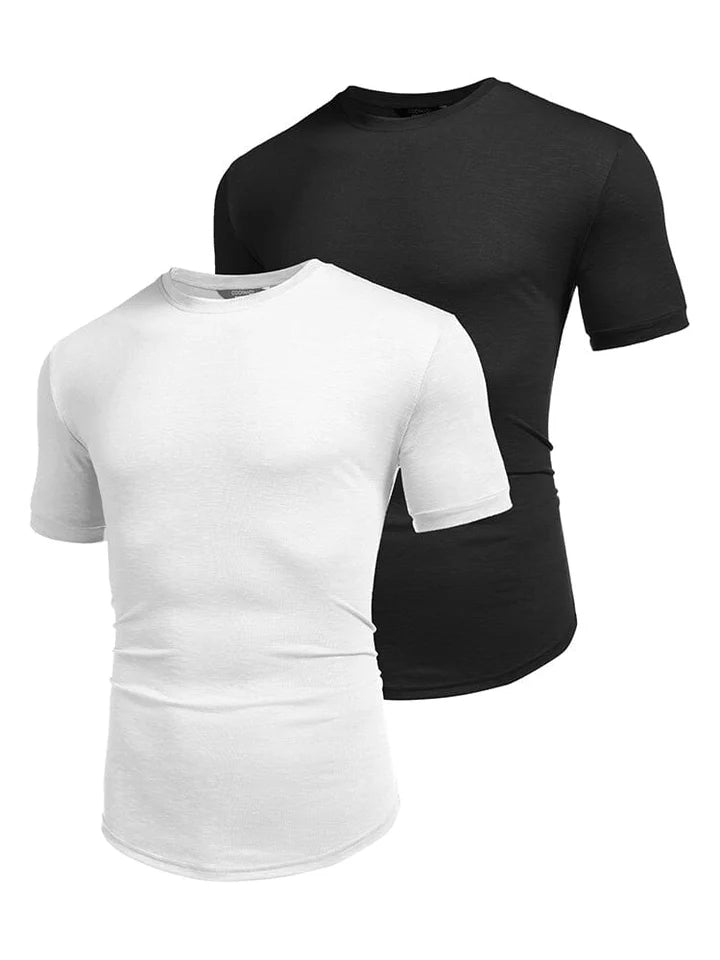 Mivanity 2-Pack Active Breathable T-Shirts