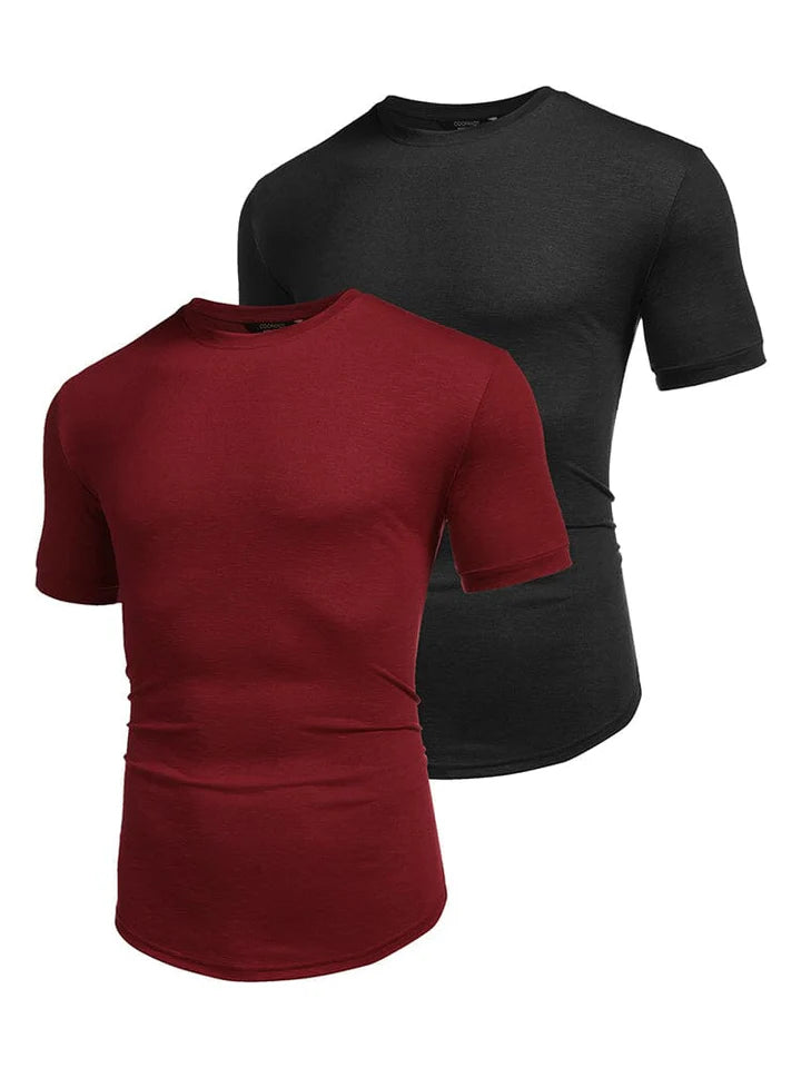 Mivanity 2-Pack Active Breathable T-Shirts