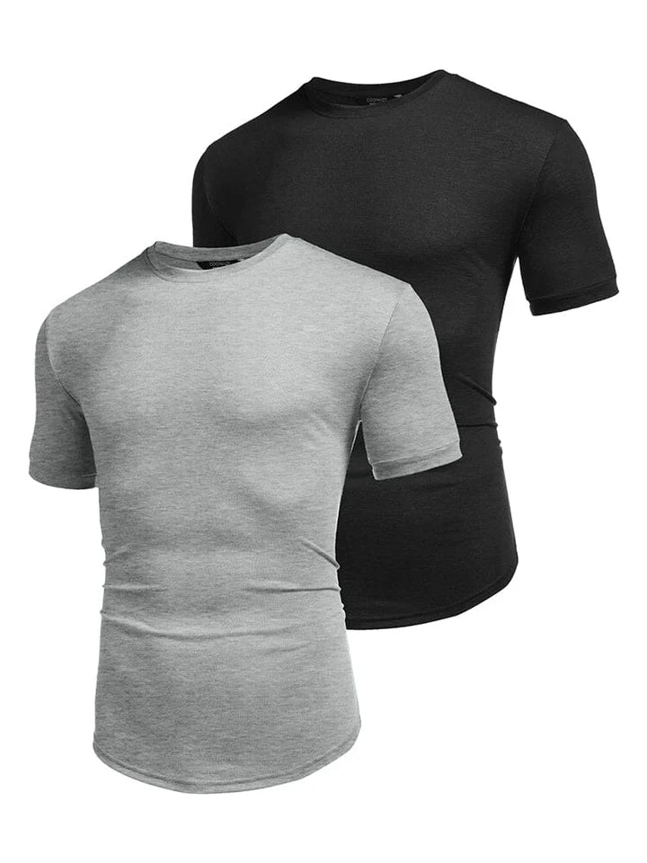 Mivanity 2-Pack Active Breathable T-Shirts