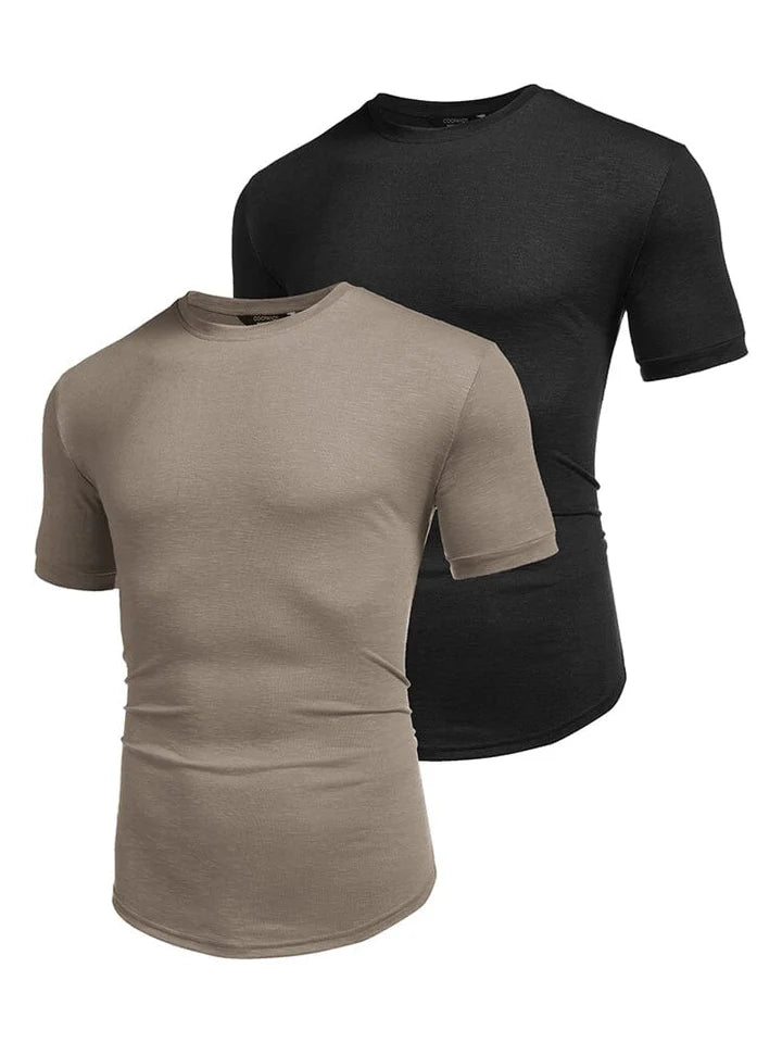 Mivanity 2-Pack Active Breathable T-Shirts