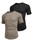 Mivanity 2-Pack Active Breathable T-Shirts