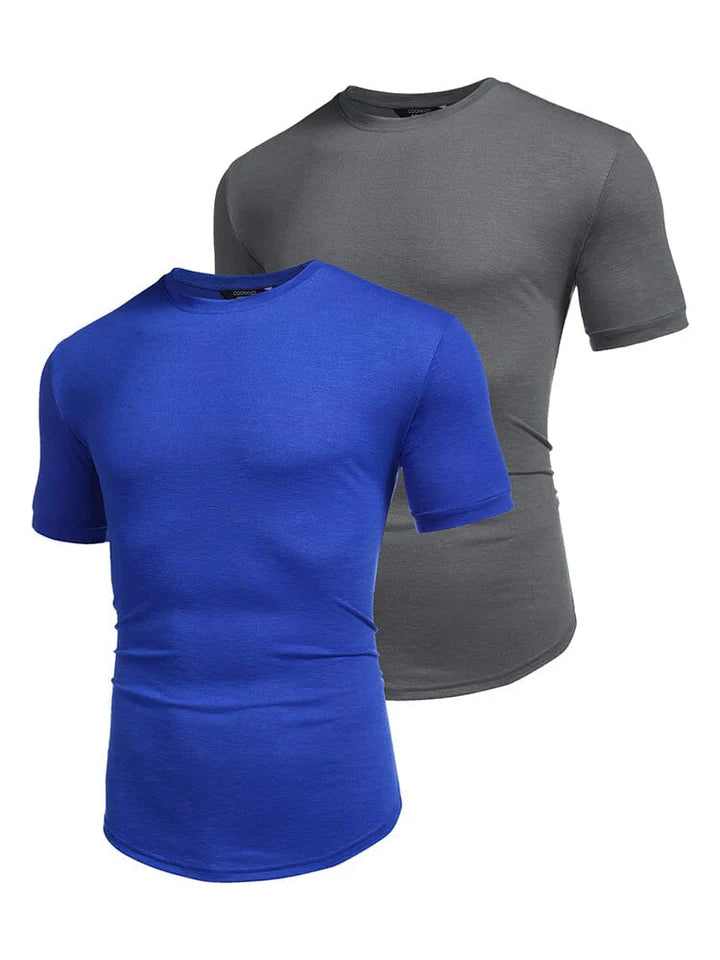 Mivanity 2-Pack Active Breathable T-Shirts