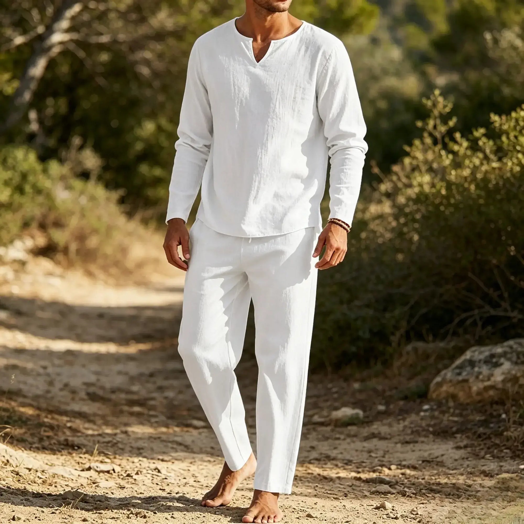 Mivanity 2 Pieces Cotton Style Yoga Outfits
