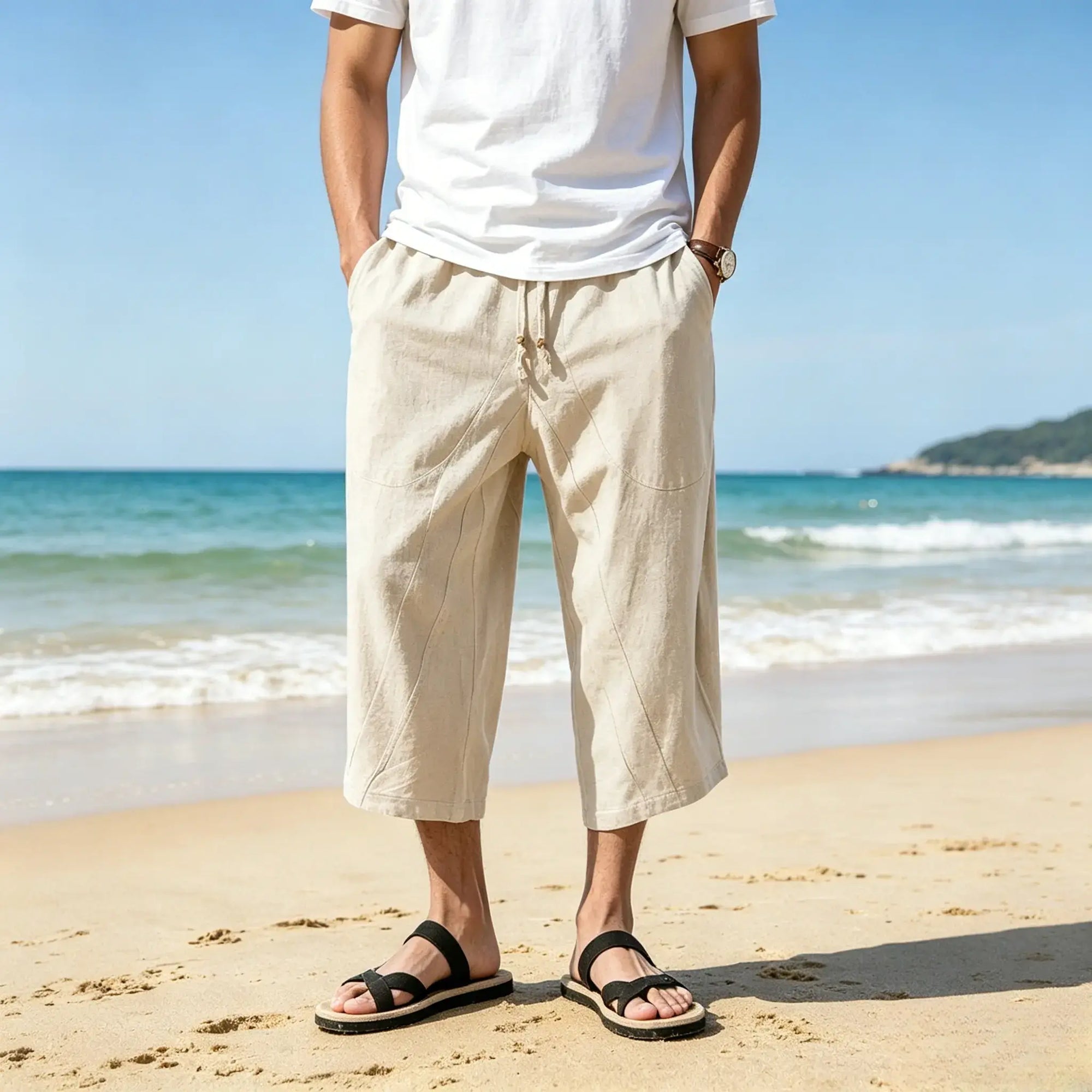 Mivanity 3/4 Shorts Casual Trousers