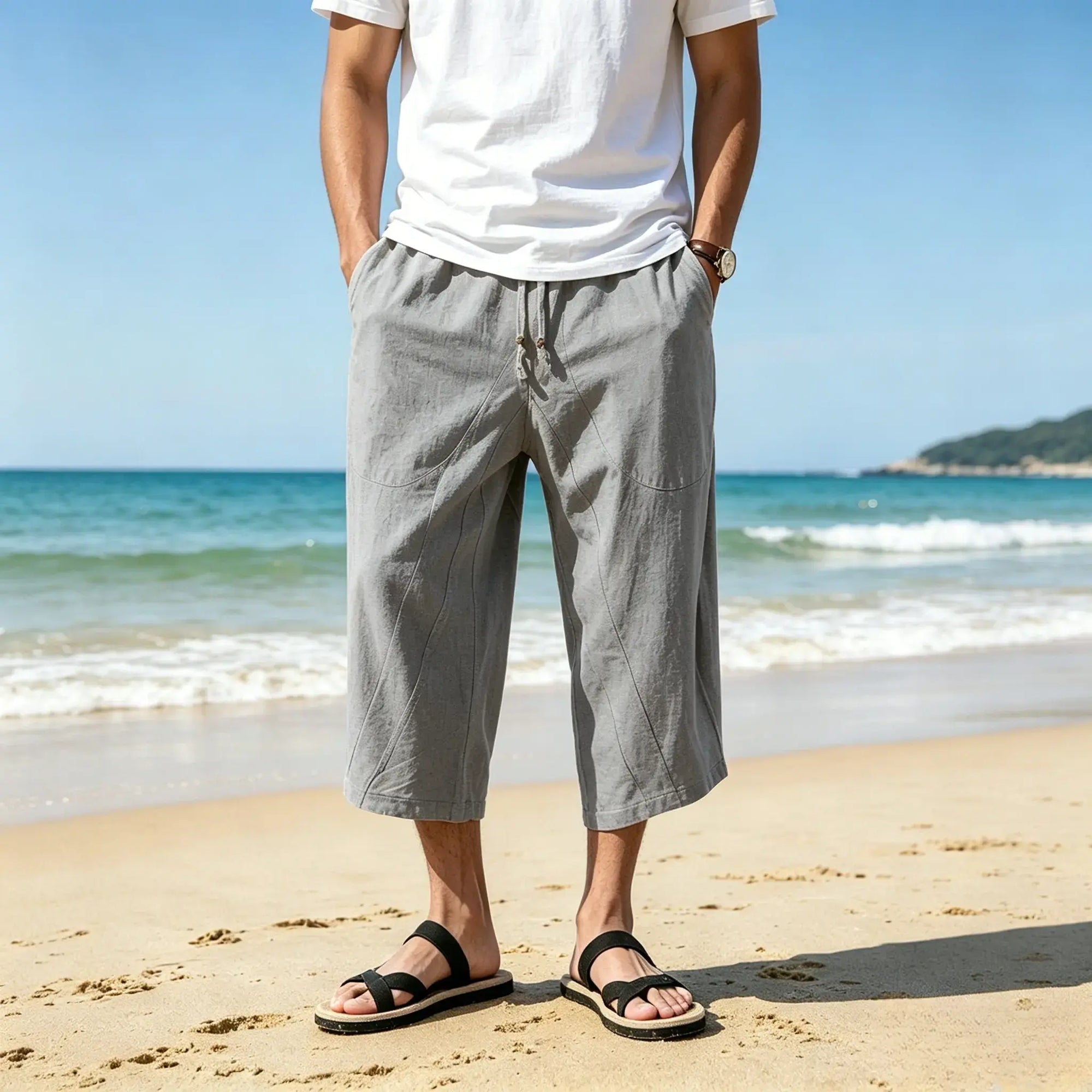 Mivanity 3/4 Shorts Casual Trousers