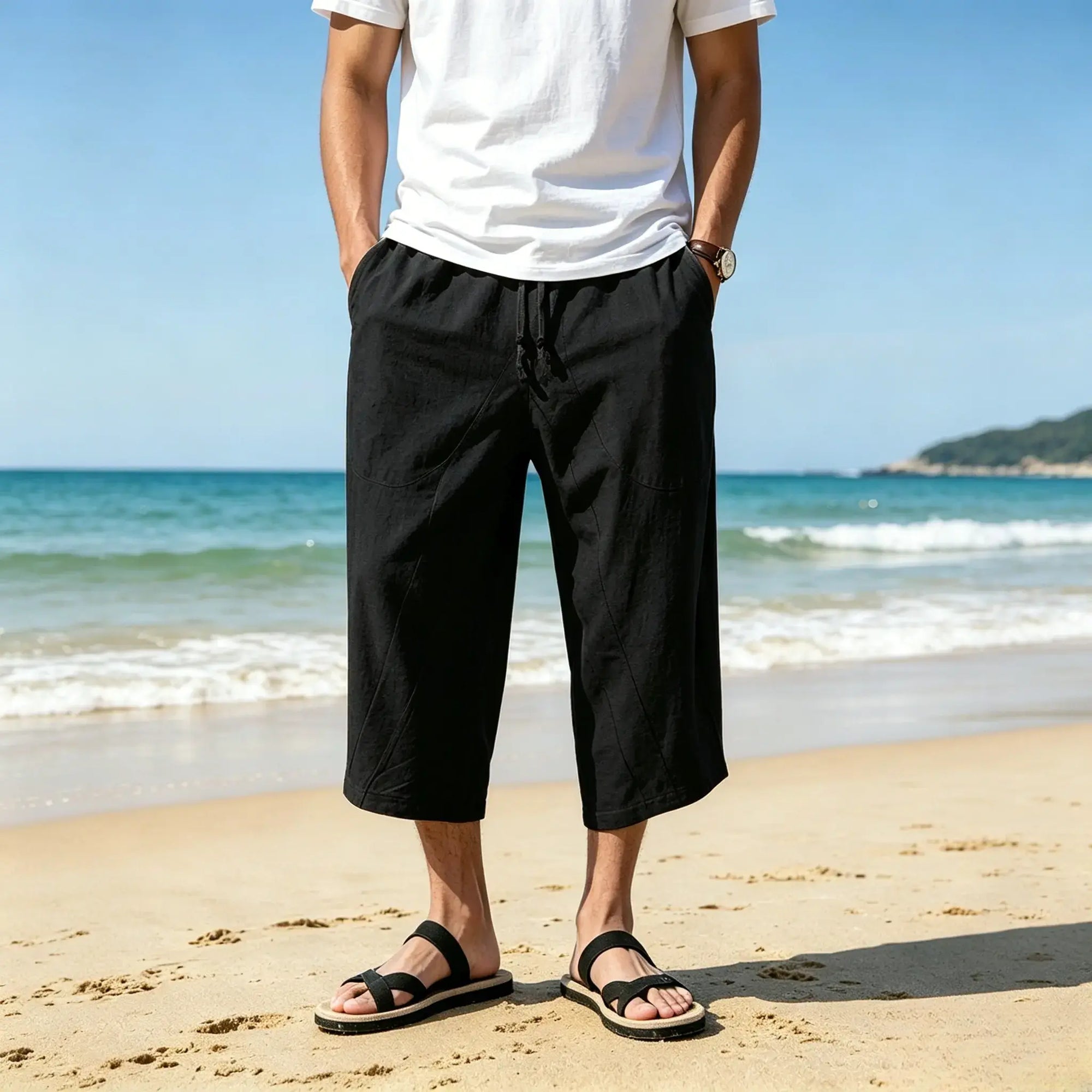 Mivanity 3/4 Shorts Casual Trousers