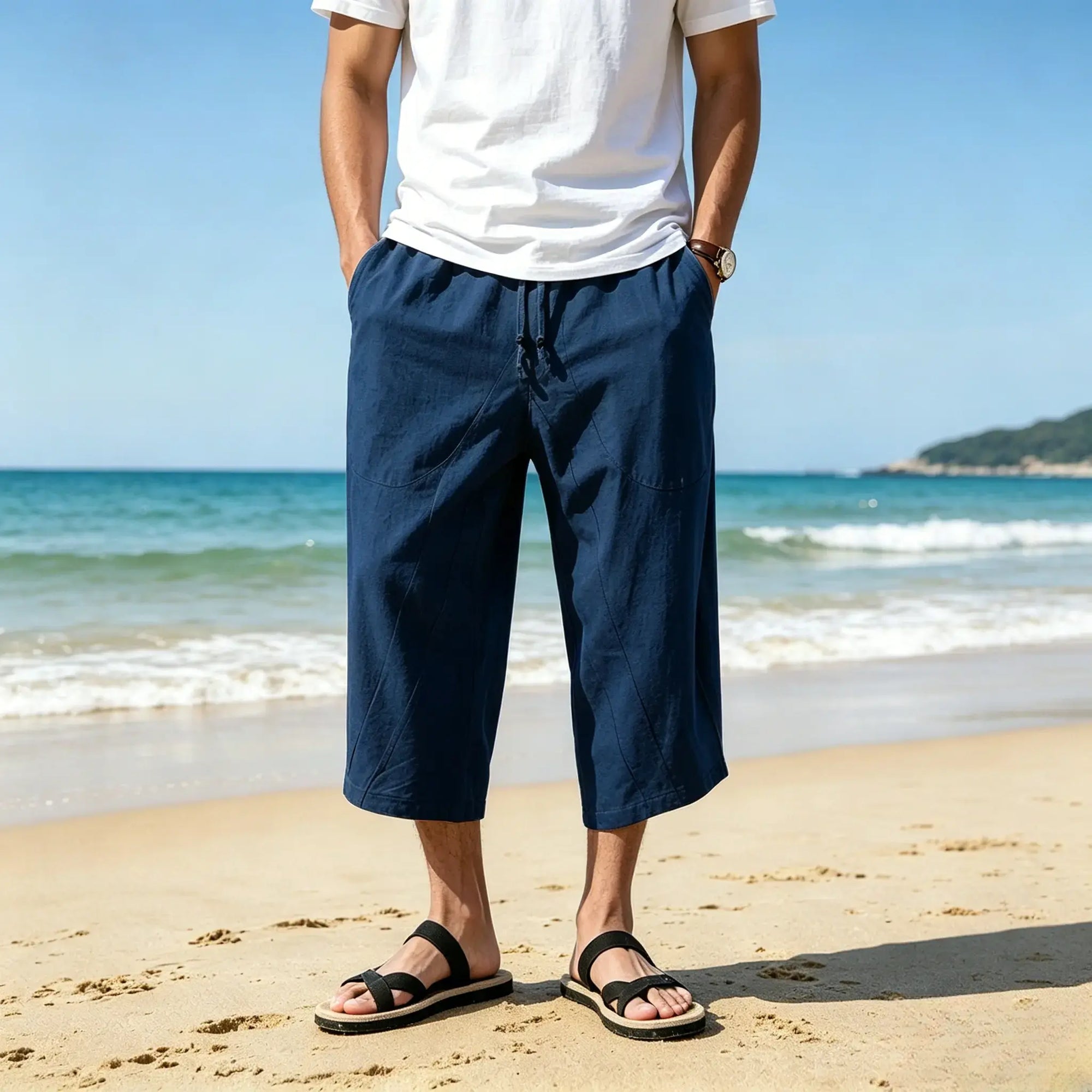 Mivanity 3/4 Shorts Casual Trousers