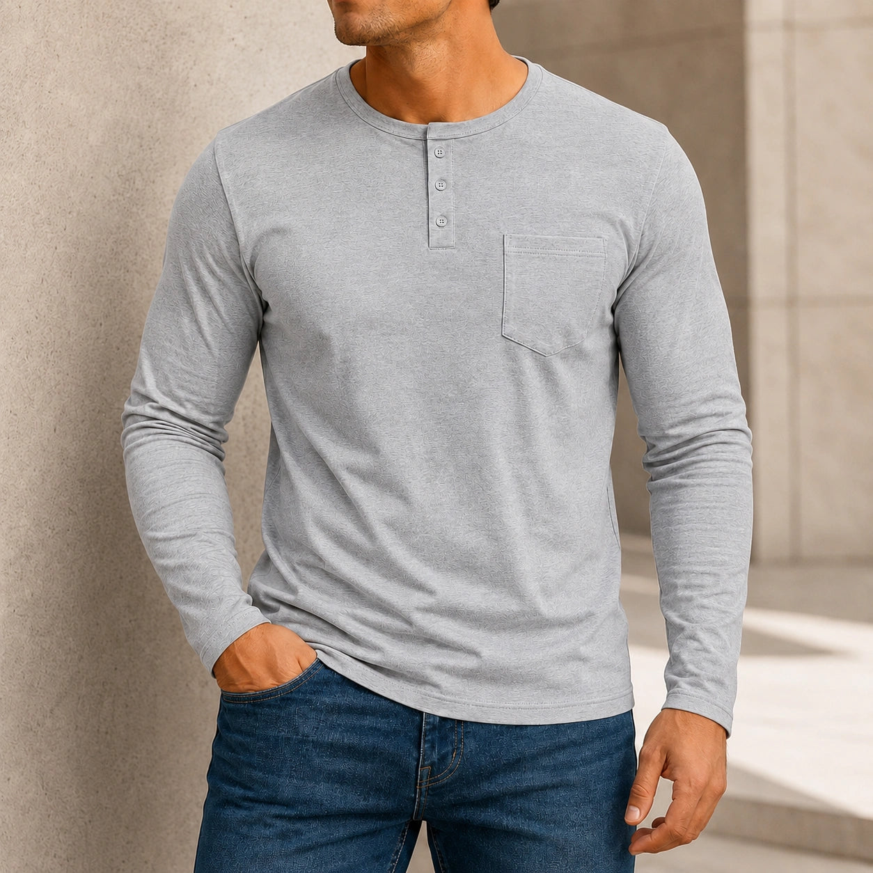 Mivanity Basic Pullover Long Sleeve T-Shirts