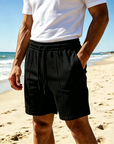 Mivanity Casual Comfort Waffle Shorts