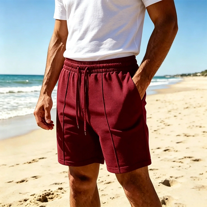 Mivanity Casual Comfort Waffle Shorts