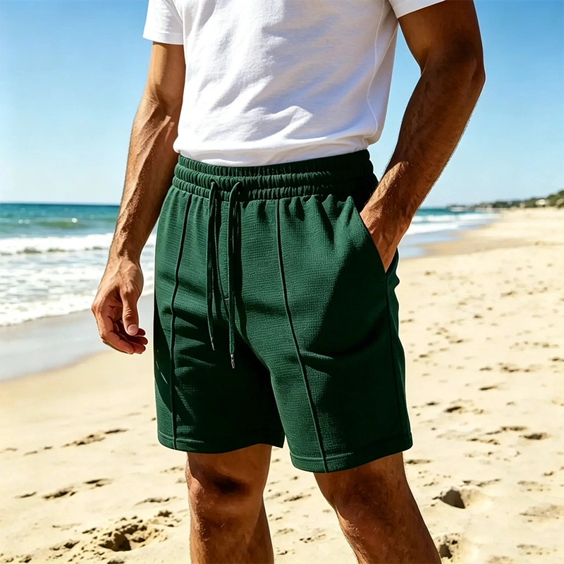 Mivanity Casual Comfort Waffle Shorts