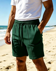 Mivanity Casual Comfort Waffle Shorts