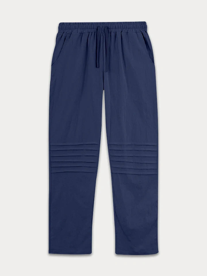Mivanity Casual Cotton Drawstring Waist Pants